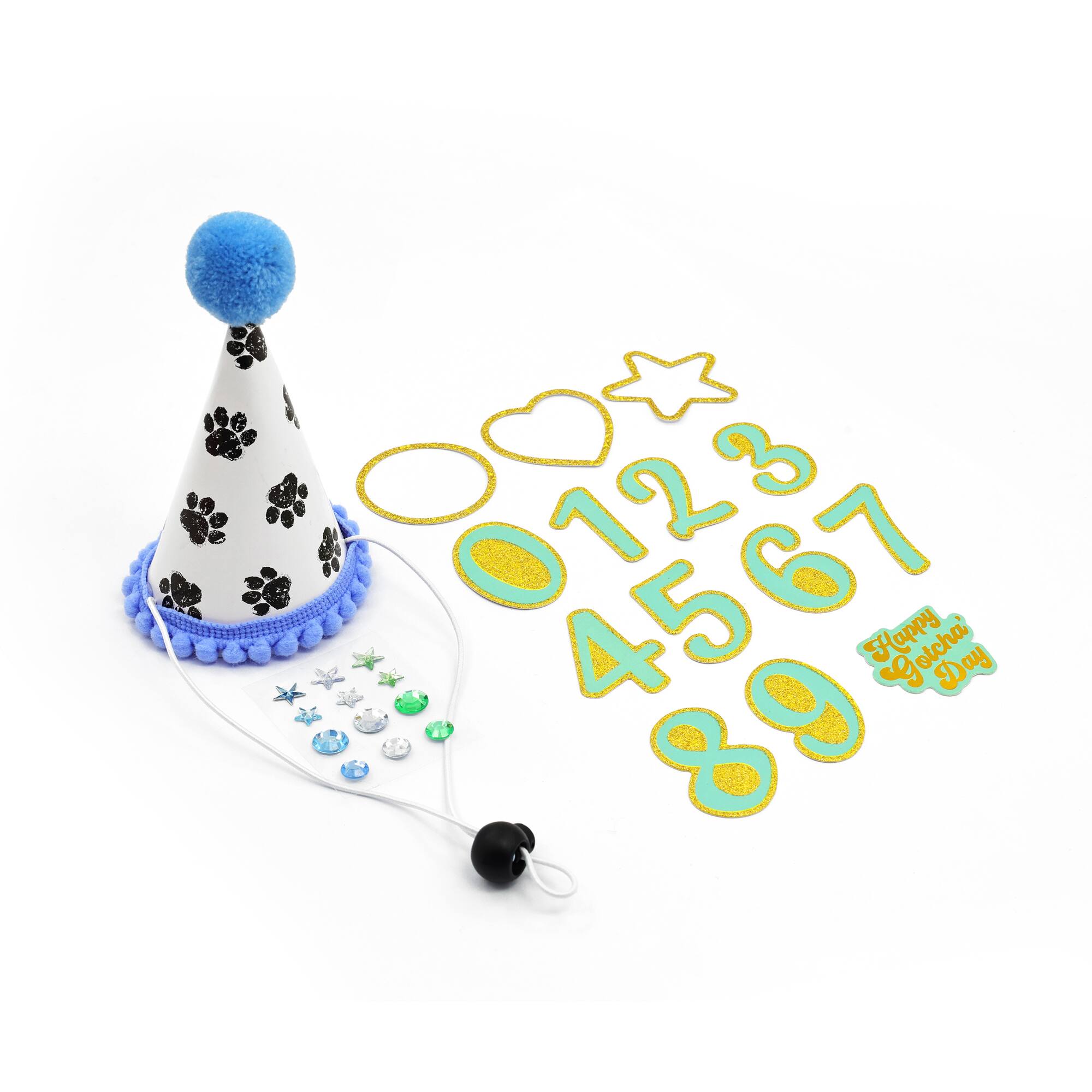 Assorted Large Pet Party Hat Set, 1pc. by Fab Finds